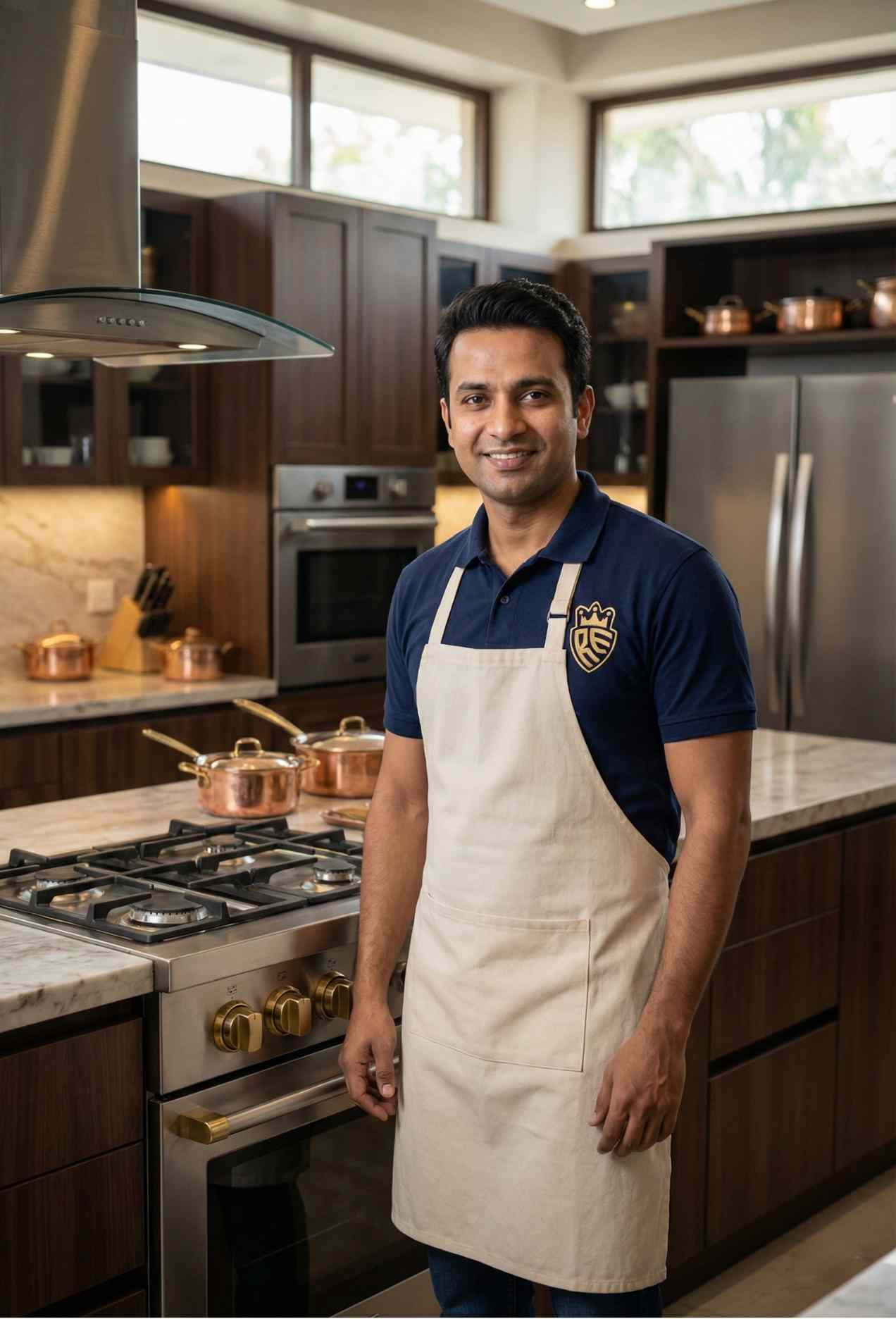 All-rounder multi-cuisine chef job in Noida working in luxury villa kitchen with Rumila Enterprises