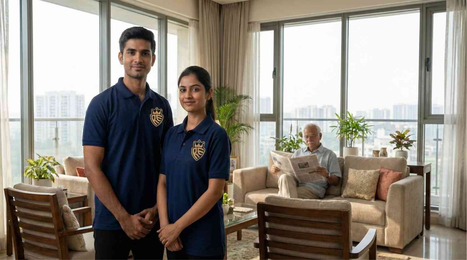 Elder care and patient care attendant job in Noida providing daily support to senior citizen