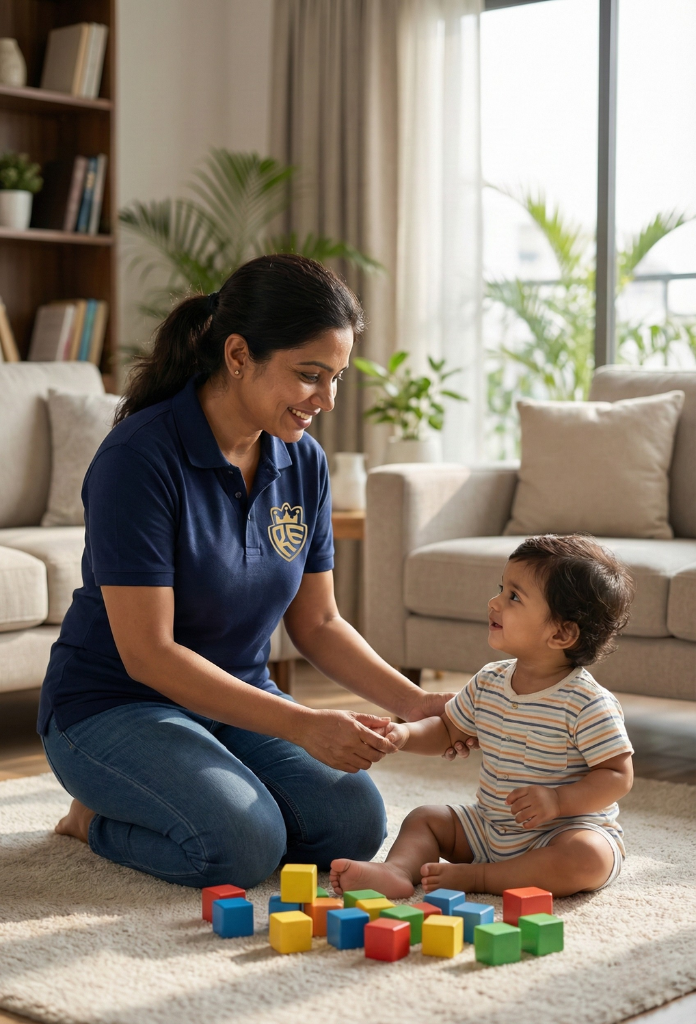 Experienced babysitter candidate looking for live-in babysitter job in Delhi