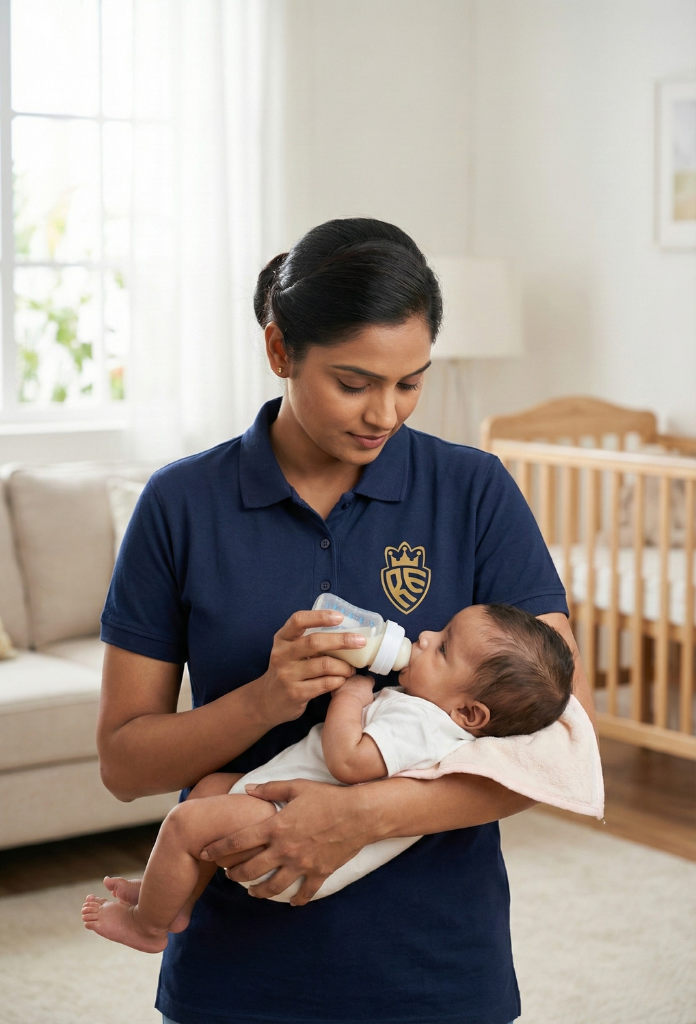 Trained professional babysitter seeking live-in job opportunity in Delhi